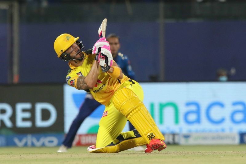 Faf du Plessis scored a magnificent half-century (Image Courtesy: IPLT20.com)