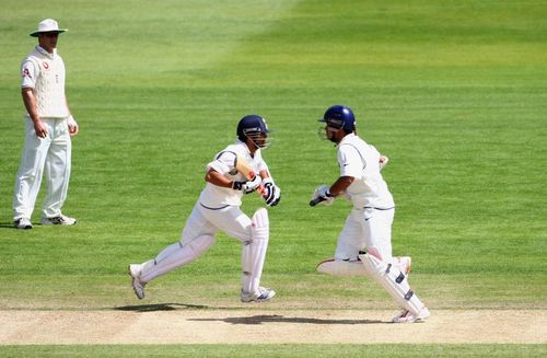 Sachin Tendulkar (left) and Sourav Ganguly. Pic: Getty Images