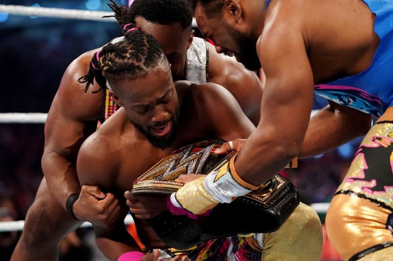 Kofi Kingston had an iconic moment at the showcase of the immortals in 2019