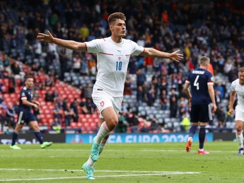 Schick scored a legendary goal versus Scotland