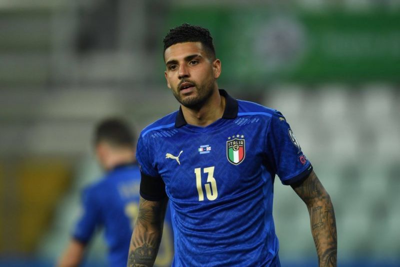 Emerson Palmieri has featured sparingly at Euro 2020.