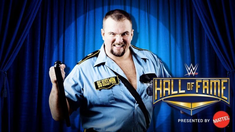 Big Boss Man in the WWE Hall of Fame