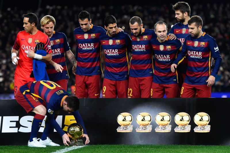 Lionel Messi has won six Ballons d&#039;Ot at Barcelona