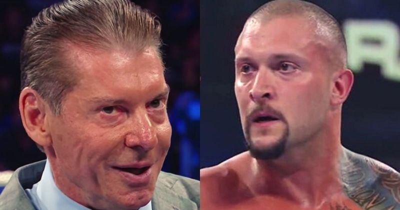 Vince McMahon and Karrion Kross.