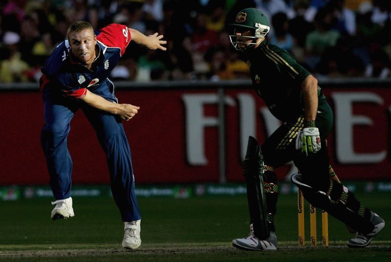 Andrew Flintoff plays as the primary all-rounder in this side.