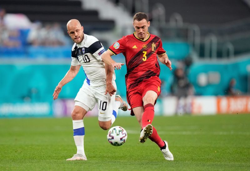 Thomas Vermalen (right) in action at Euro 2020