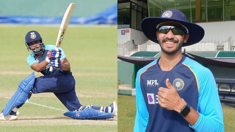 The BCCI has denied Prithvi Shaw (L) and Devdutt Padikkal permission to travel to England.