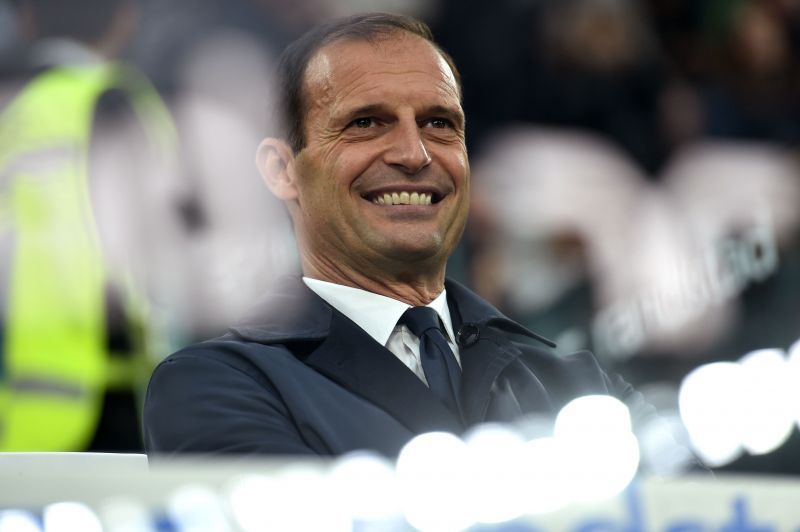 Max Allegri returned to the dugout at Juventus this summer