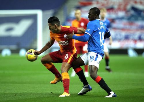 Radamel Falcao in action fo Galatasaray