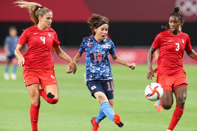 Canada vs Japan in a nail-biting 1-1 draw at the Tokyo Olympics