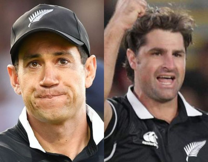 Ross Taylor and Colin de Grandhomme