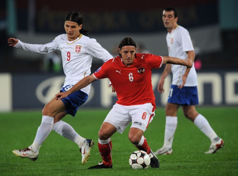 Rene Aufhauser of Austria has scored a lot of goals.