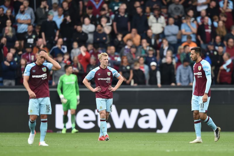 Burnley suffered a defeat in their opening game