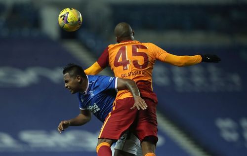 Marcao of Galatasaray in action