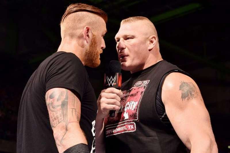 Heath Slater had kind words for Brock Lesnar