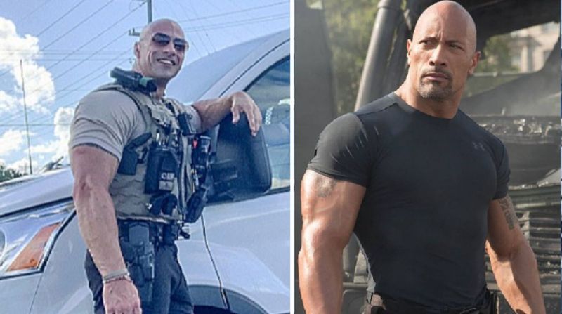 Eric Fields, Dwayne Johnson&#039;s lookalike