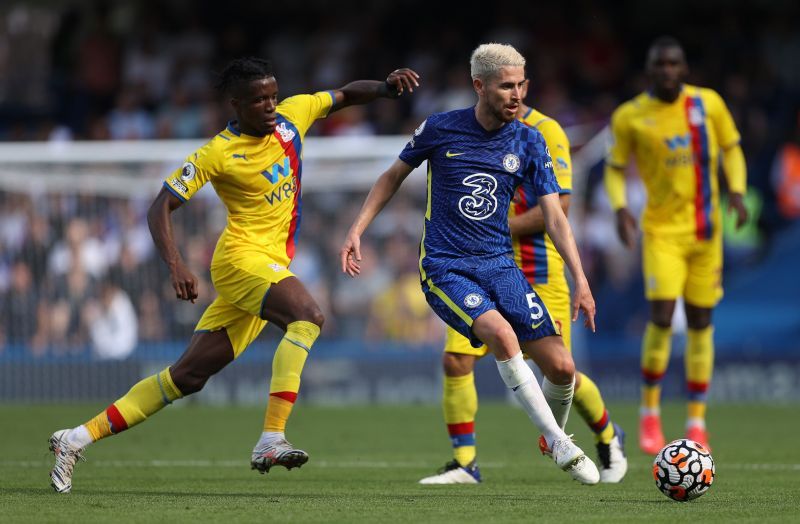 Jorginho in action for Chelsea