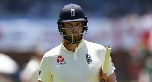 The struggle continues for England opener Dom Sibley