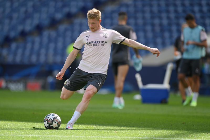 Manchester City FC Training Session and Press Conference - UEFA Champions League Final 2021