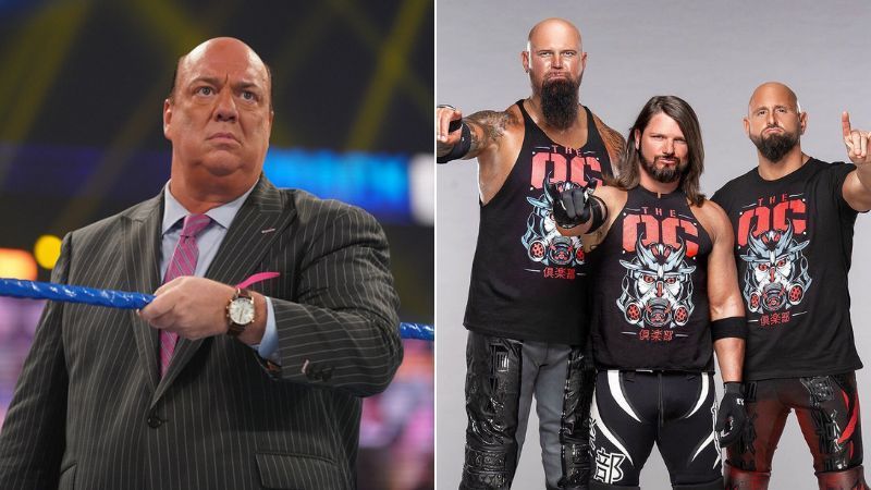 Paul Heyman; AJ Styles with Luke Gallows and Karl Anderson