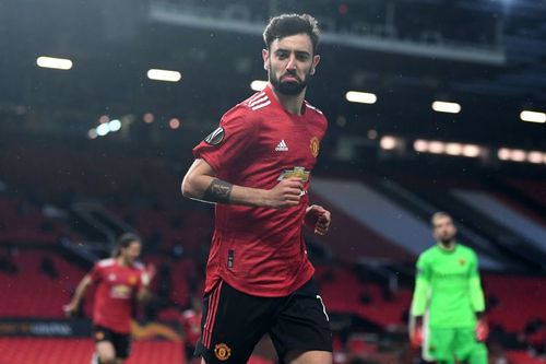 Manchester United's Bruno Fernandes