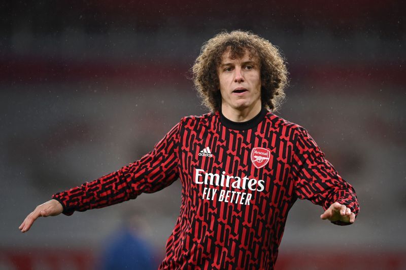 David Luiz during his time Arsenal