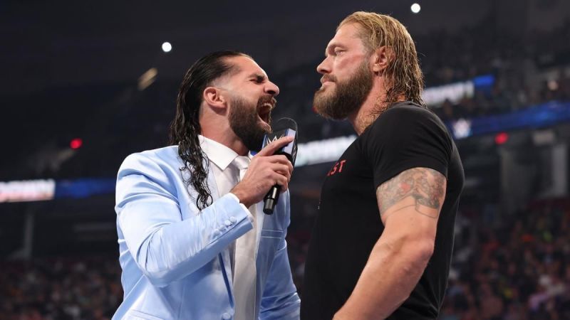 This rivalry between Edge and Seth Rollins has been amazing