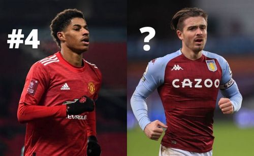 Marcus Rashford and Jack Grealish