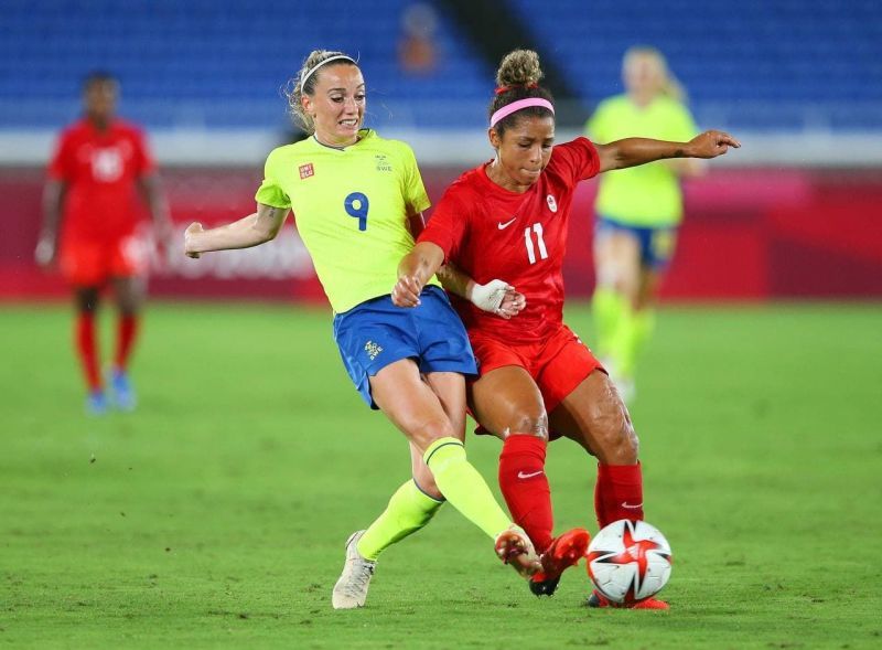 Canada vs Sweden in the Olympics gold medal match