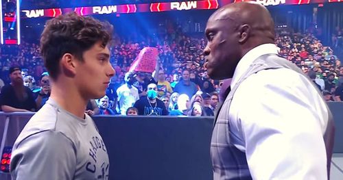 Goldberg's son and Bobby Lashley.