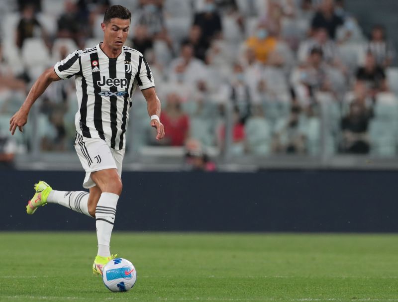 Juventus v Atalanta - Pre-Season Friendly - Cristiano Ronaldo in action