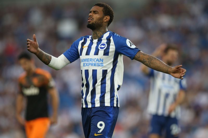 Jurgen Locadia in action for Brighton &amp; Hove Albion