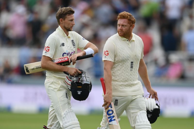 Joe Root (left) and Jonny Bairstow. Pic: Getty Images