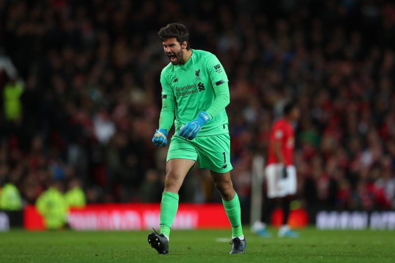 Alisson - Manchester United vs Liverpool FC - Premier League