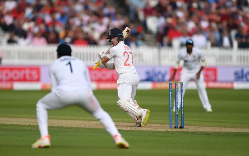 Rory Burns contributed 49 off 136 on Day 2 at Lord&rsquo;s. Pic: Getty Images