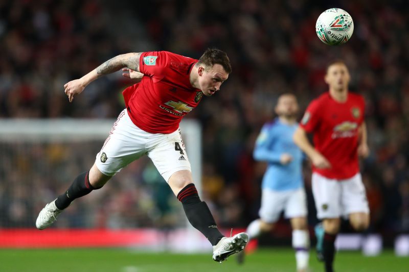 Phil Jones hasn't seen Premier League action for Manchester United in a while