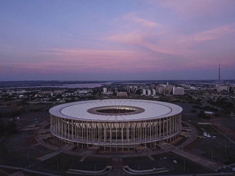 The Man&eacute; Garrincha in Brasilia