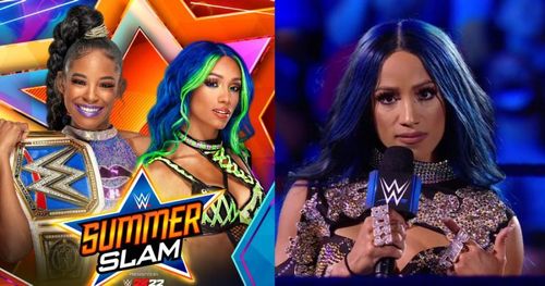 Sasha Banks has been taken off the SummerSlam card.