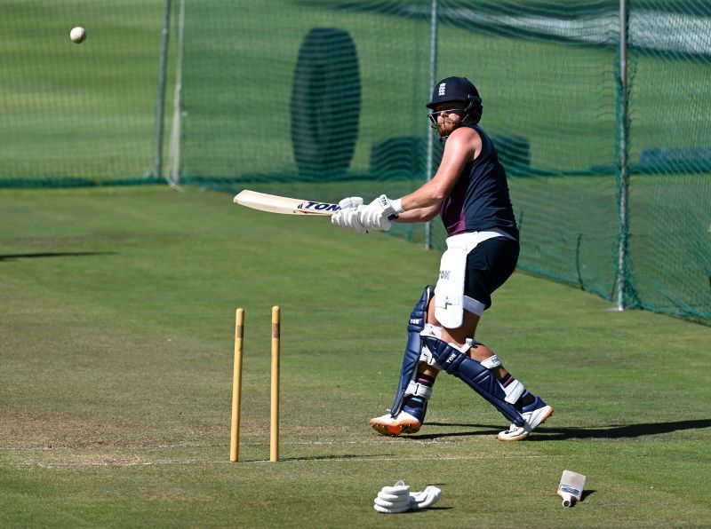 Jonny Bairstow in the nets