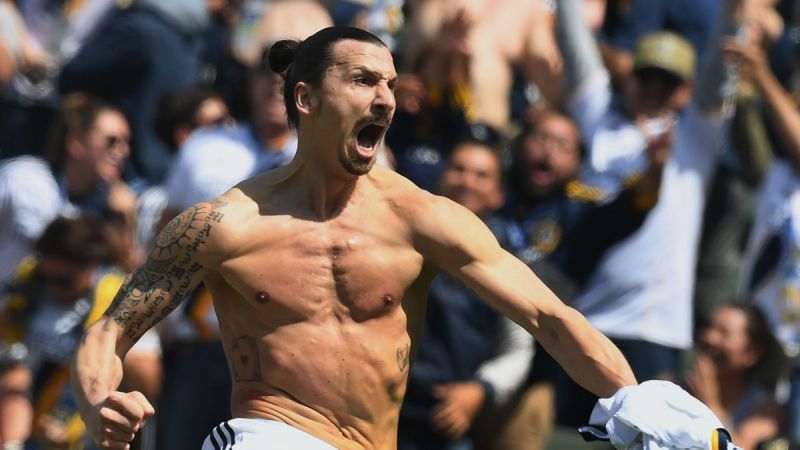 Zlatan Ibrahimovich is playing in the Serie A despite being 39.