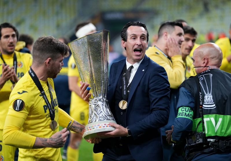 Unai Emery has won Europa League titles at two different clubs