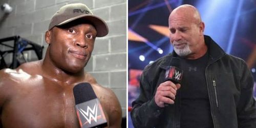 Bobby Lashley and Goldberg