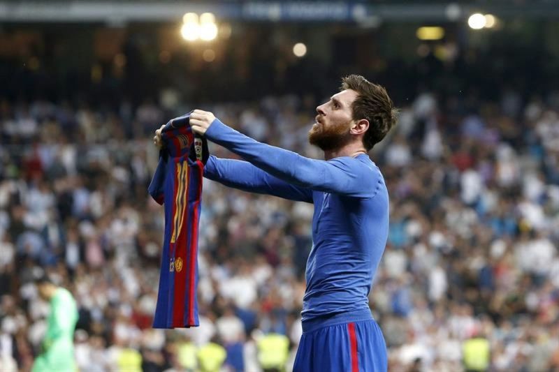 Lionel Messi&#039;s iconic jersey celebration is one for the ages!