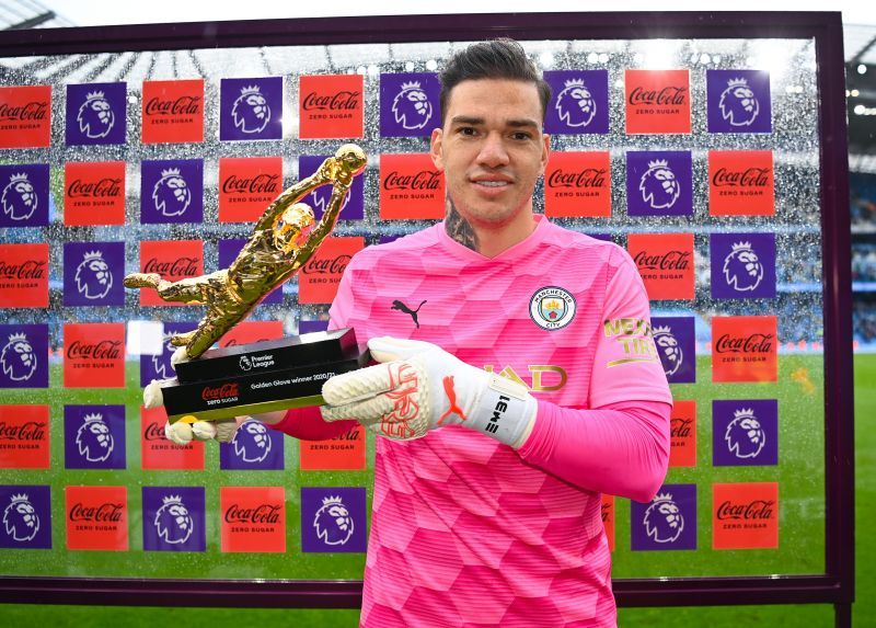 Ederson Moraes is the current holder of EPL golden glove