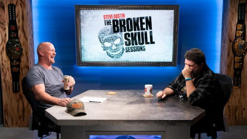 Stone Cold Steve Austin and Mick Foley on the Broken Skull Sessions