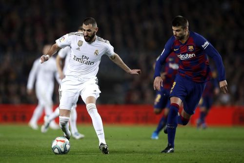 Karim Benzema and Gerard Pique are two of La Liga's longest serving players