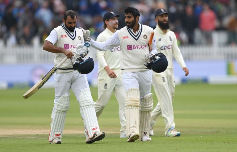 Mohammad Shami and Jasprit Bumrah looked more assured with the bat at Lord&#039;s