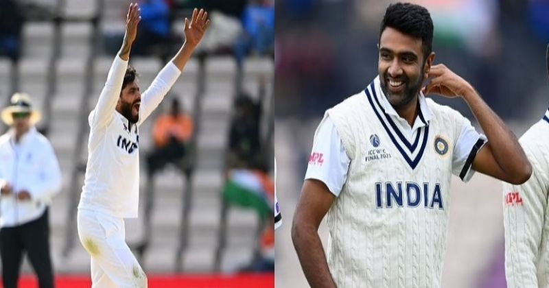 Ravindra Jadeja (left) and Ravichandran Ashwin. Pic: Getty Images