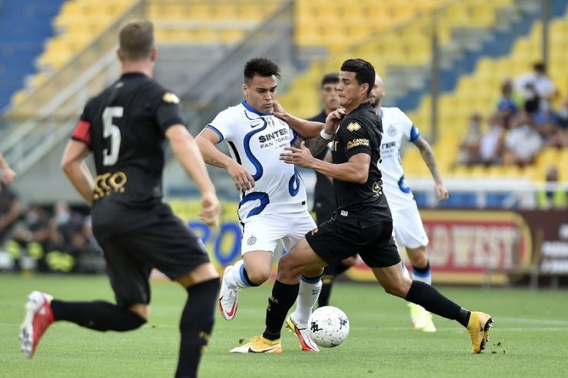 Inter Milan play Dynamo Kiev in Monza, their final warm-up match before Serie A kicks off next week