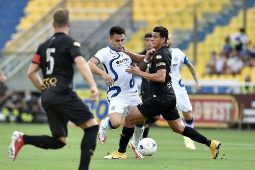 Inter Milan play Dynamo Kiev in Monza, their final warm-up match before Serie A kicks off next week